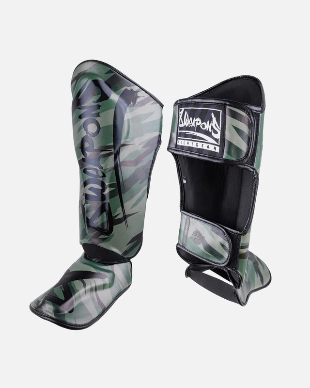 Ochraniacze na piszczele 8 WEAPONS Unlimited 2.0 – Woodland Camo