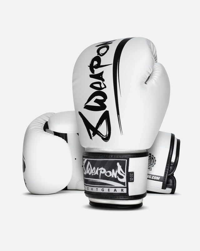 8 WEAPONS Bokshandschoenen Unlimited 2.0 - Wit/Zwart