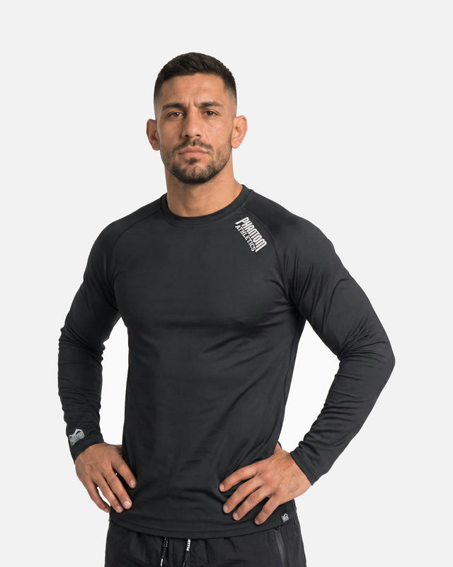 Koszulka treningowa Phantom Athletics Tactic Długi Rękaw – Czarna