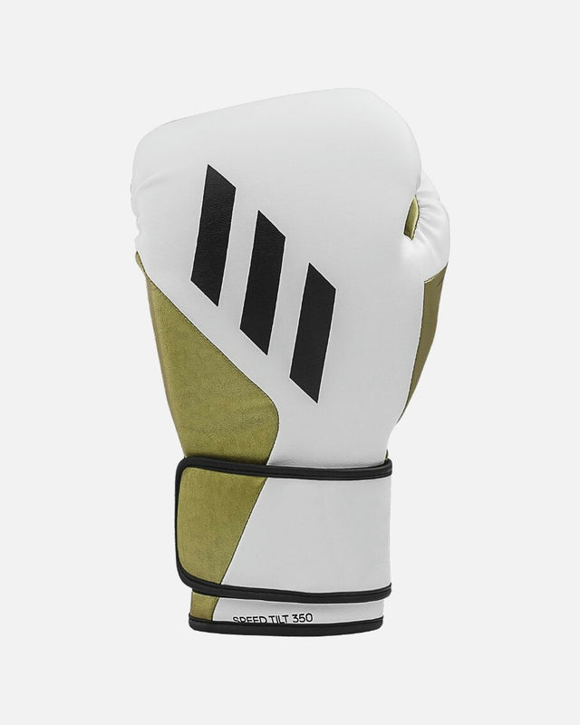 Adidas Boxing gloves Speed Tilt 350 – White/Gold