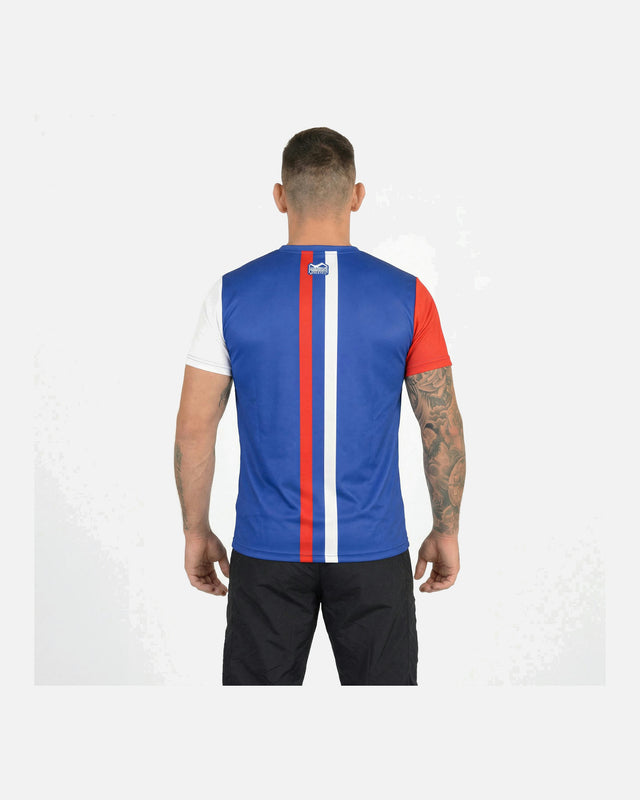 Koszulka treningowa Phantom Athletics EVO+ Team Serbia – Niebieska