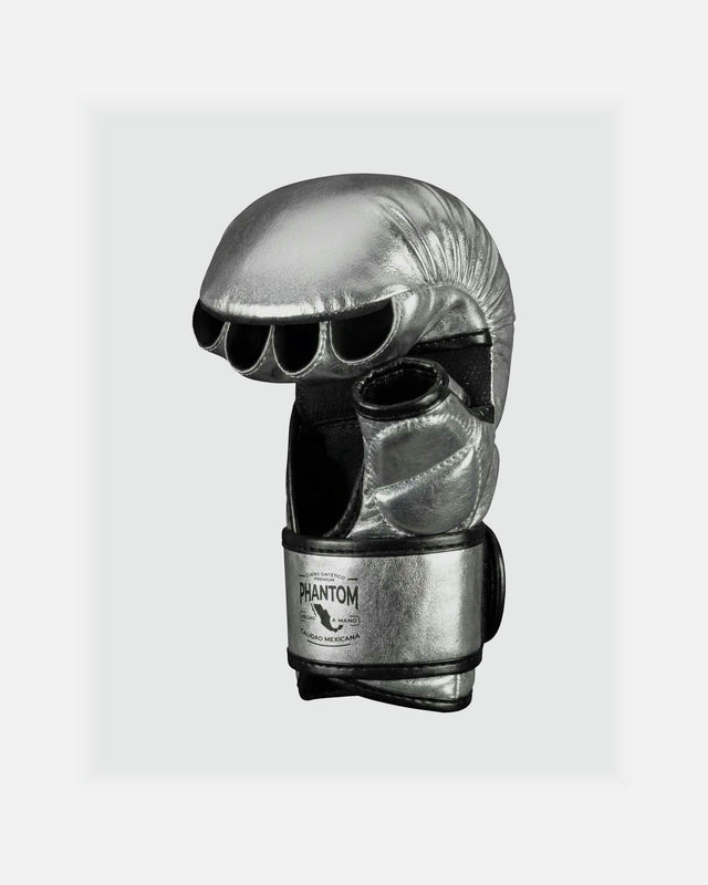 Guantes de MMA Phantom Athletics Mexico – Plata/Negro