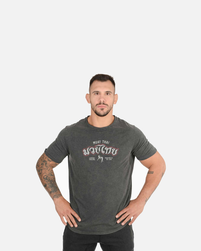Koszulka Phantom Athletics Muay Thai – Szara