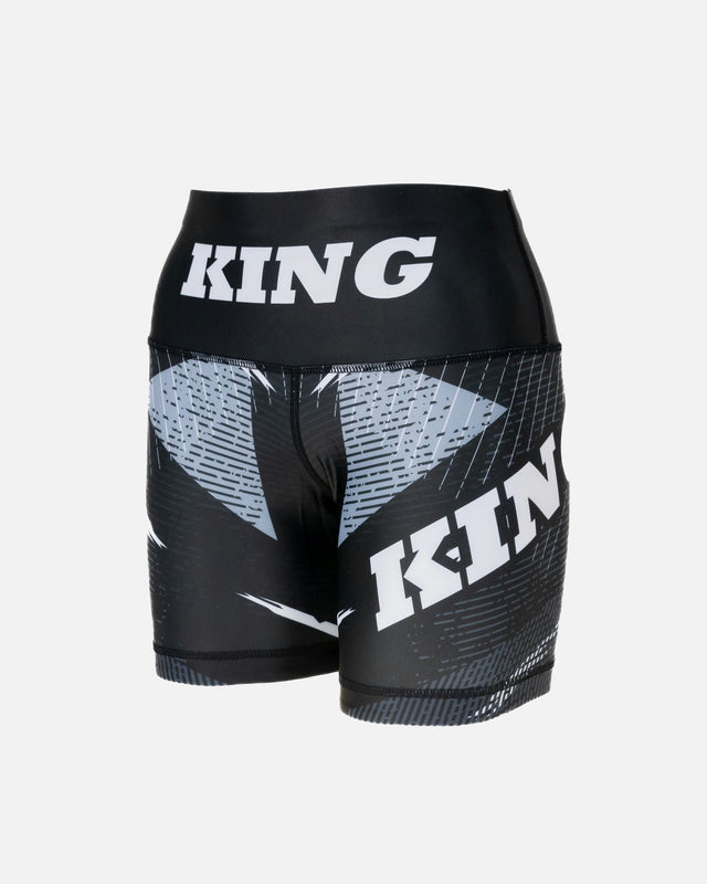 King Pro Boxing Compression Shorts & Spats Shadow 1 Women's – Black