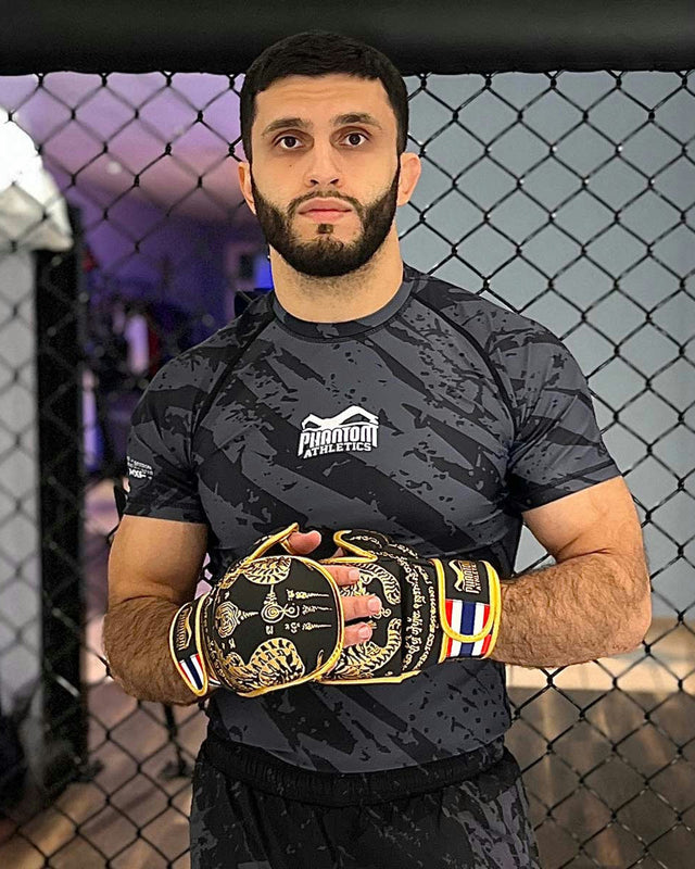 Phantom Athletics MMA Handschoenen Sparring Muay Thai - Zwart/Goud
