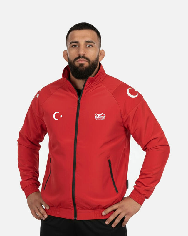 Phantom Athletics Training Jacket DMC Team Turkey – Red/White