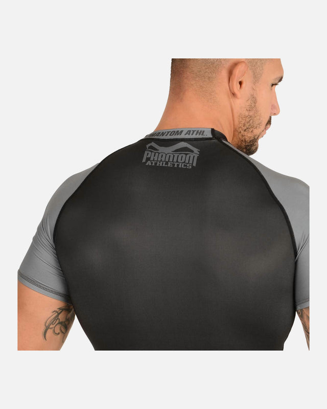 Rashguard Phantom Athletics Supporter – Czarny/Szary