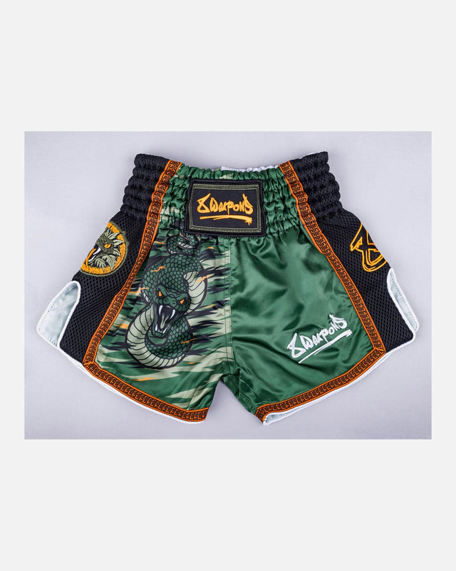 Spodenki Muay Thai 8 WEAPONS Beastial Viper – Khaki