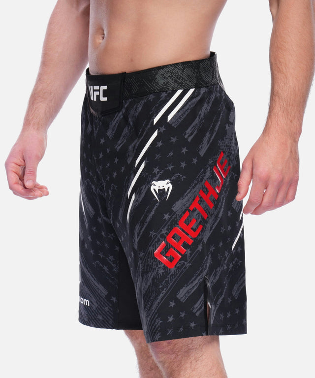 Spodenki MMA Venum UFC Unrivaled Justin Gaethje – Czarne