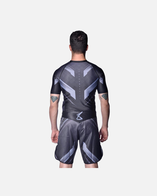 8 WEAPONS MMA Shorts Shift - Zwart