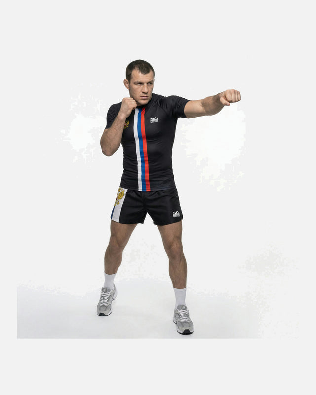 Spodenki MMA Phantom Athletics Fusion-R Team Russia – Czerwone/Białe