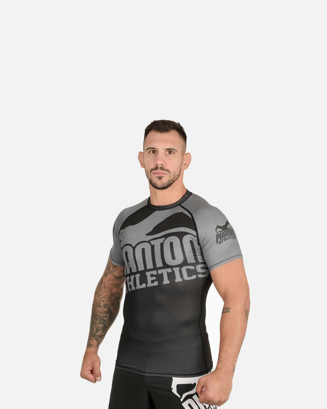 Rashguard Phantom Athletics Supporter – Czarny/Szary