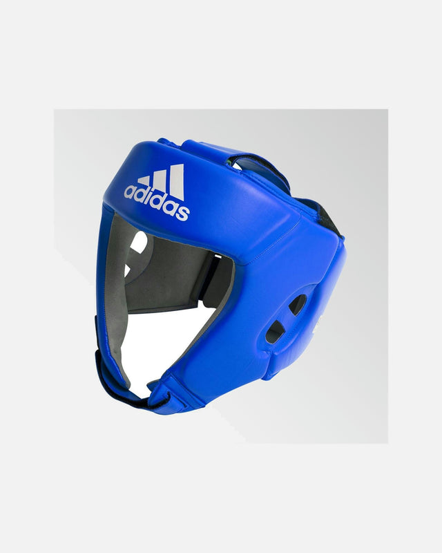 Kask bokserski Adidas AIBA – Niebieski