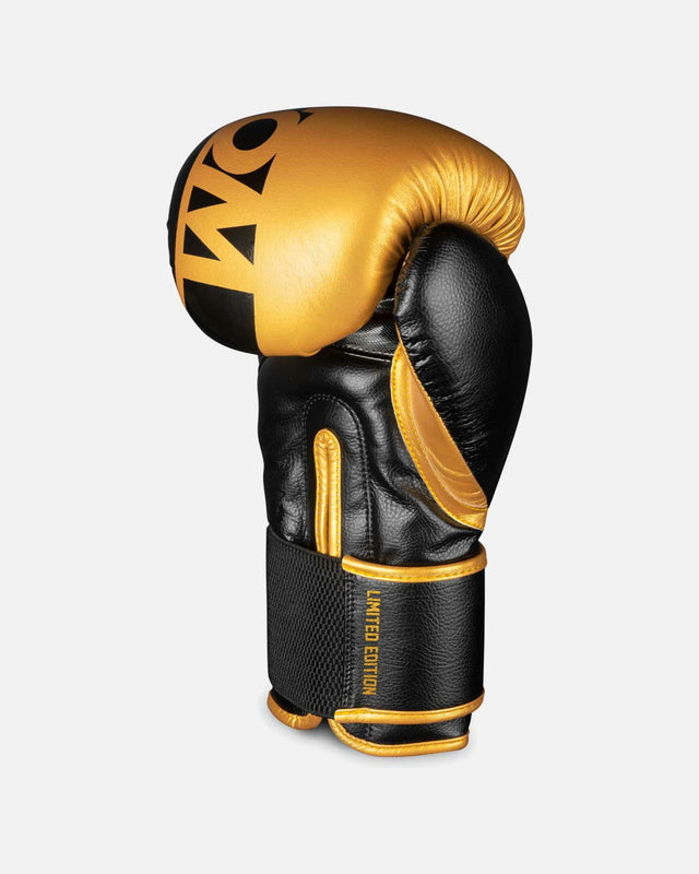 Rękawice bokserskie Phantom Athletics APEX Speed – Czarne/Złote