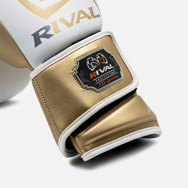Rival Zakhandschoenen RB100 Professional - Wit/Goud