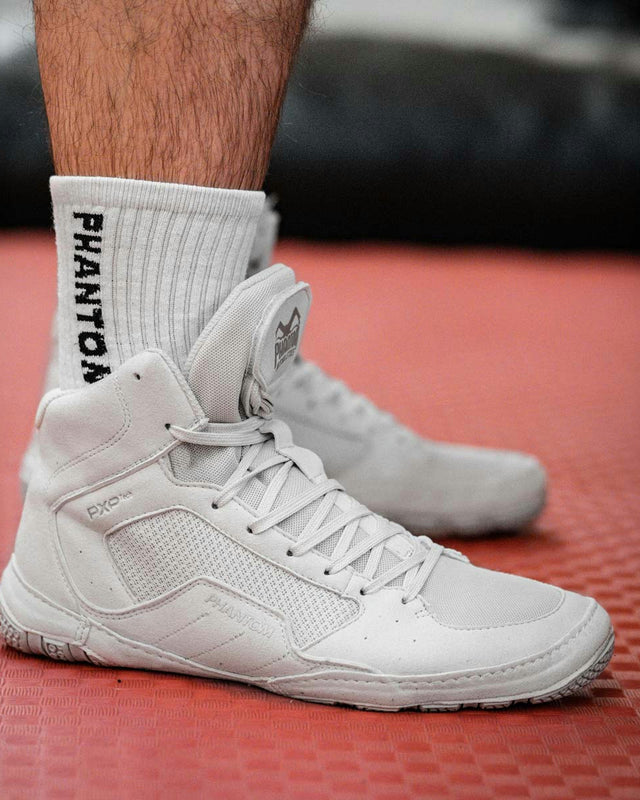 Chaussures de lutte Phantom Athletics Tactic – Blanc