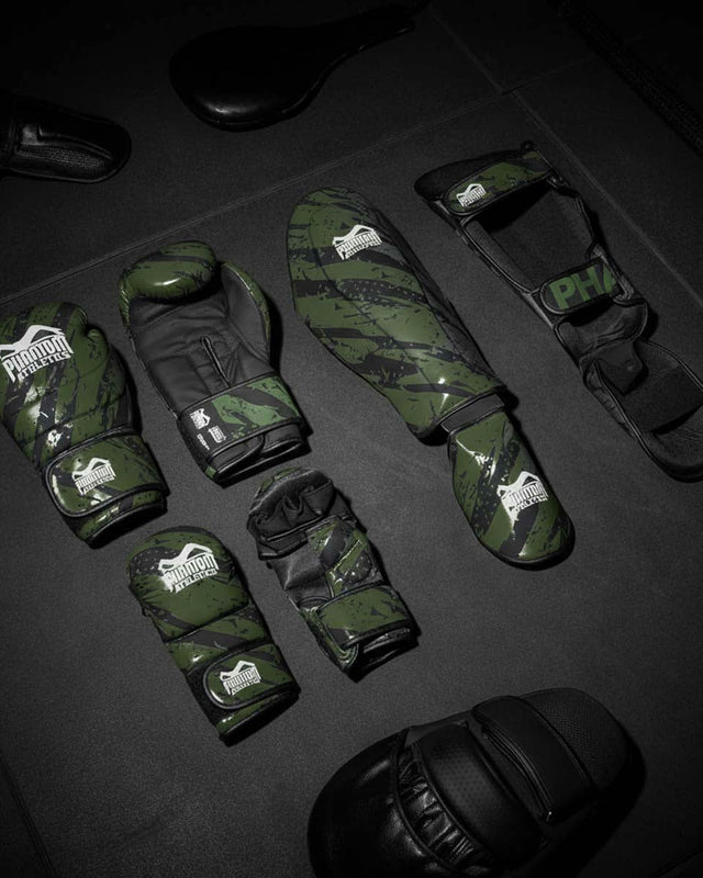 Phantom Athletics MMA-handskar Camo Tiger – Armé grön