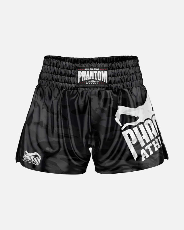 Phantom Athletics Muay Thai Shorts Camo - Zwart
