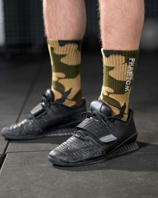Phantom Athletics Strømper Performance – Woodland Camo