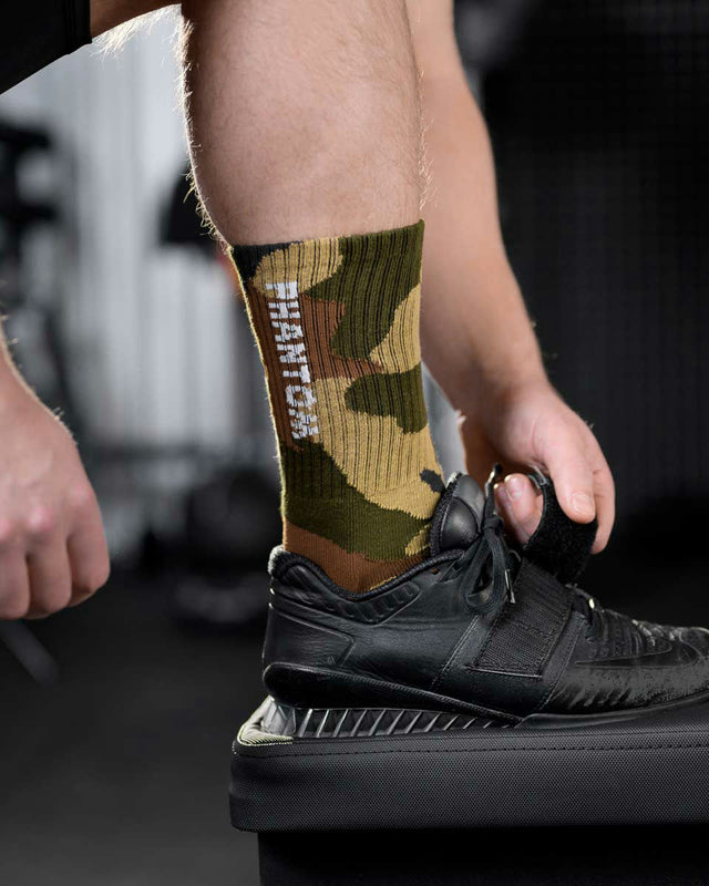 Phantom Athletics Strømper Performance – Woodland Camo