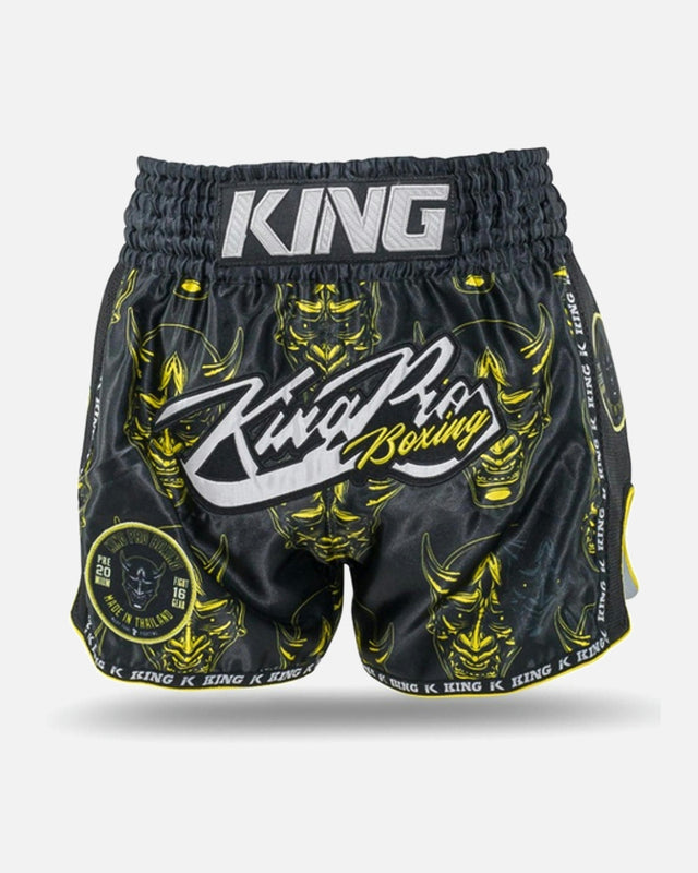 Spodenki Muay Thai King Pro Boxing Devil – Czarne