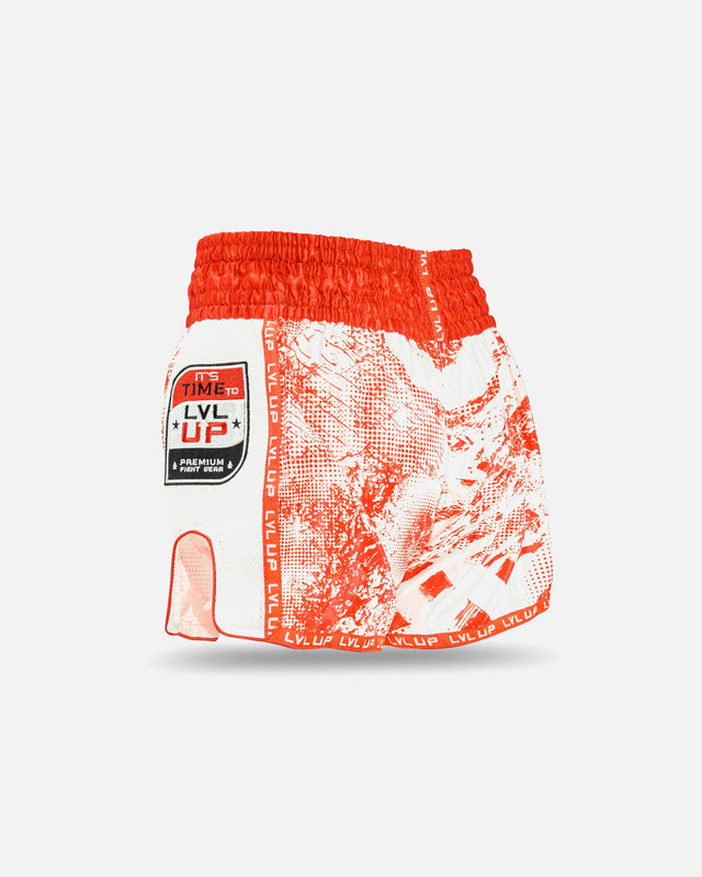 LVL UP Muay Thai Shorts Stadium – Red