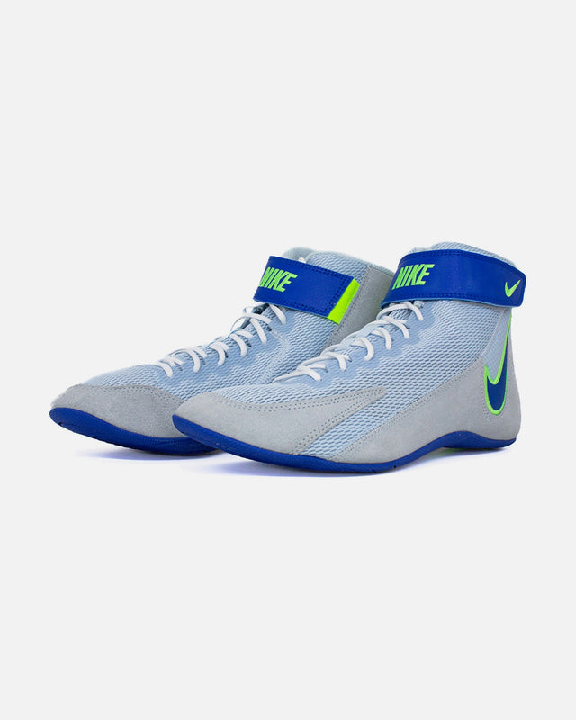 Nike Worstelschoenen Speedsweep VIII - Grijs/Blauw/Neon