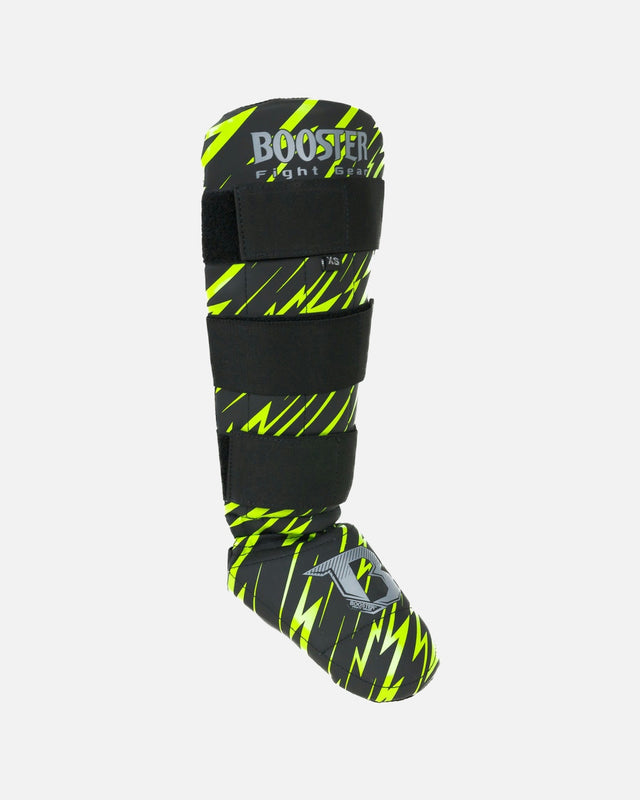 Ochraniacze na piszczele Booster Combat Series 5 Dziecięce – Czarne