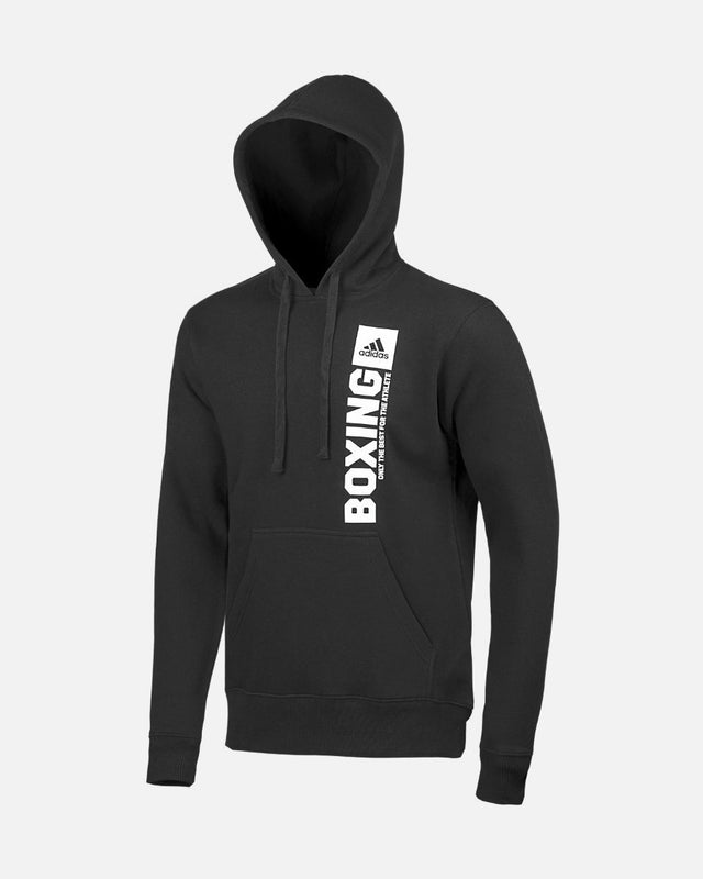 Adidas Hoodie Community Vertical Boxing - Zwart/Wit
