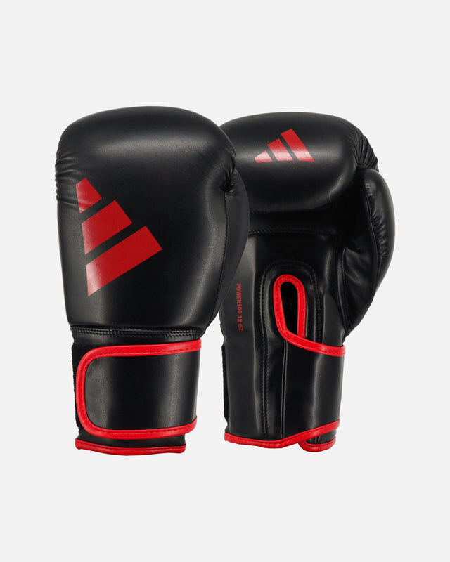 Adidas Bokshandschoenen Power 100 - Zwart/Rood