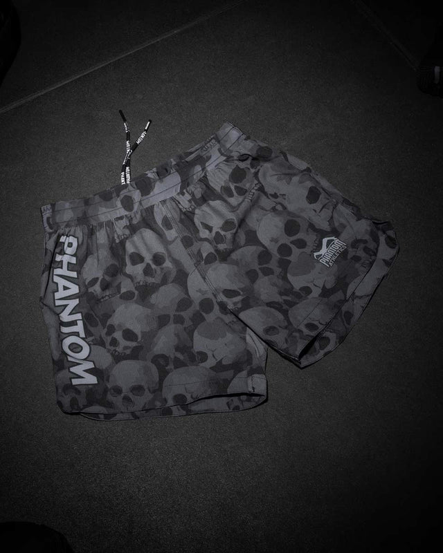 Phantom Athletics MMA Shorts Fusion-R MGS - Skull Camo