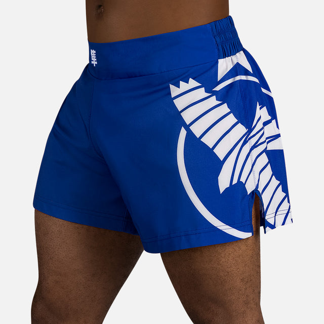 Spodenki Muay Thai Hayabusa Icon – Niebieskie/Białe