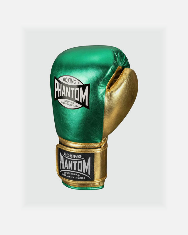 Gants de boxe Phantom Athletics Mexico – Vert/Or