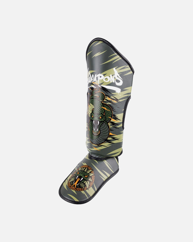 8 WEAPONS Shin guards Beastial Viper – Khaki