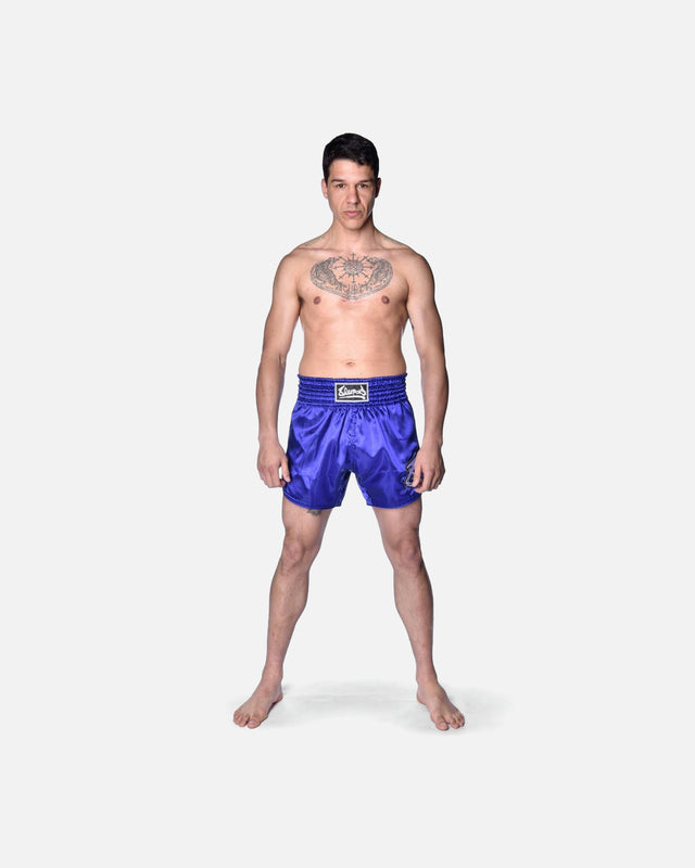 Spodenki Muay Thai 8 WEAPONS Strike – Fioletowe