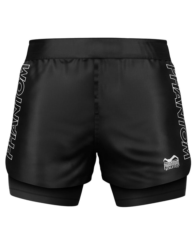 Phantom Athletics Compressie Shorts Fusion-R 2in1 Ranked - Bruin