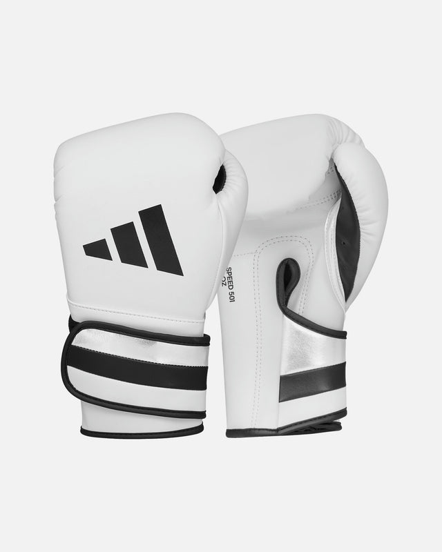 Boxerské rukavice Adidas Speed 501 – Bílé/Černé