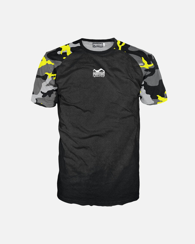 T-shirt da allenamento Phantom Athletics EVO Camo – Woodland