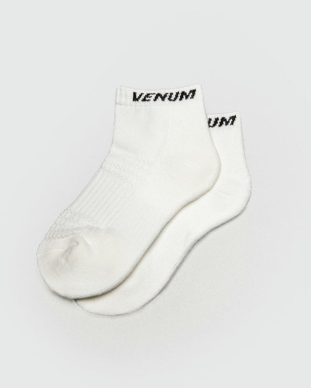 Venum Essential Enkel Sokken - Wit - Set van 3
