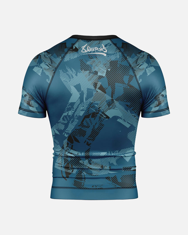 Rashguard 8 WEAPONS Hit 2.0 – Ciemnoniebieski/Czarny
