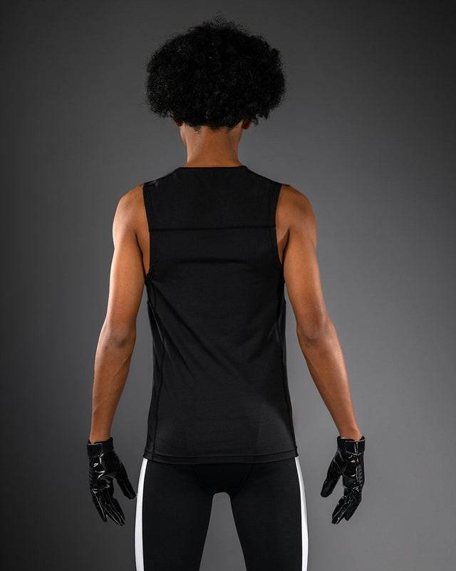 Venum Tank Top Elite Kompression Kinder – Schwarz