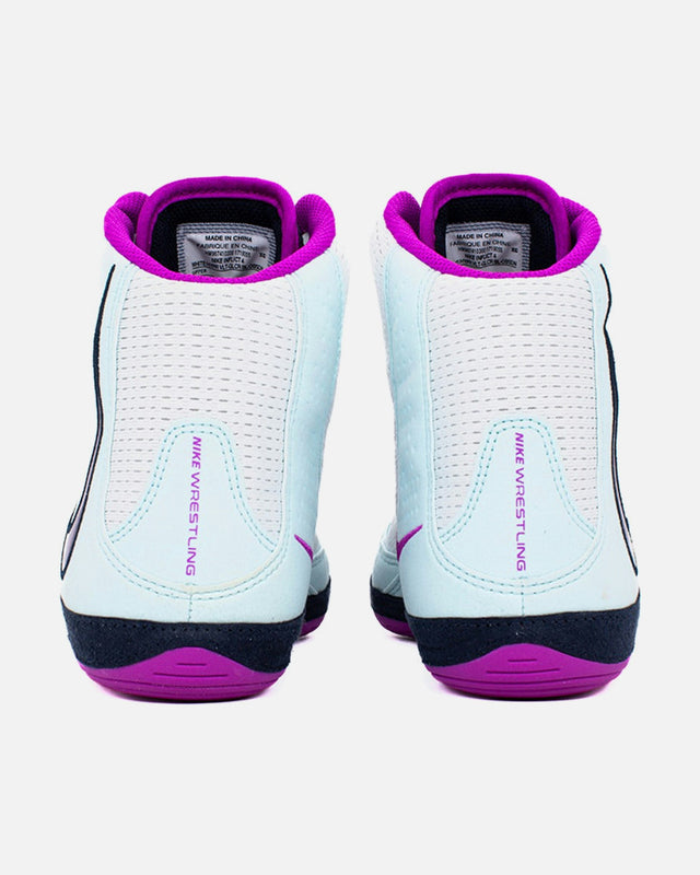 Nike Worstelschoenen Inflict 4 - Wit/Paars