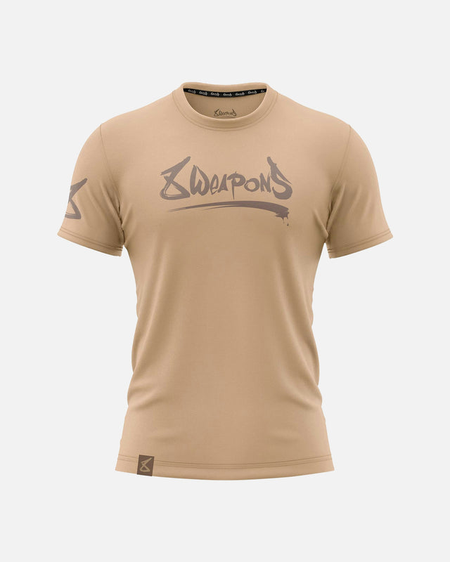 8 WEAPONS T-Shirt Unlimited 2.0 - Zand
