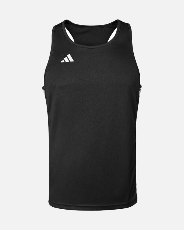 Adidas Koszulka bokserska Punch Line – Czarna/Biała