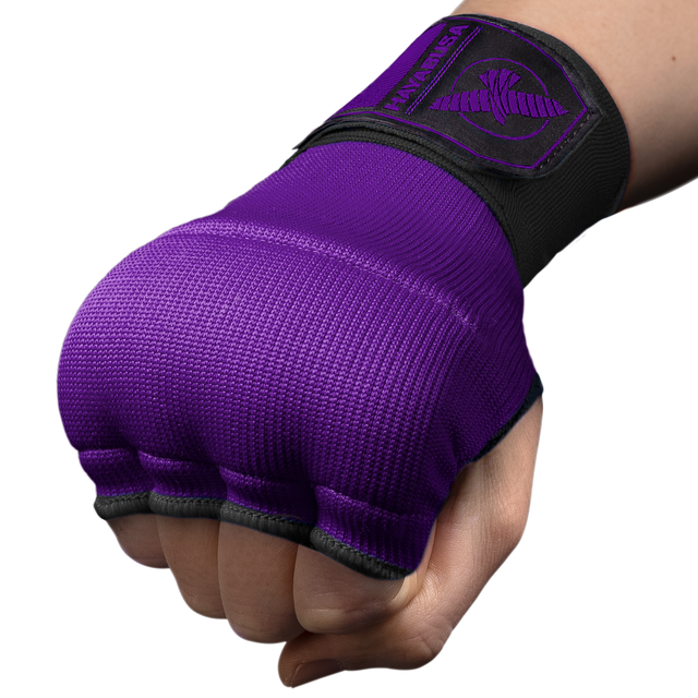 Hayabusa Binnenhandschoenen Quick Gel - Paars/Zwart