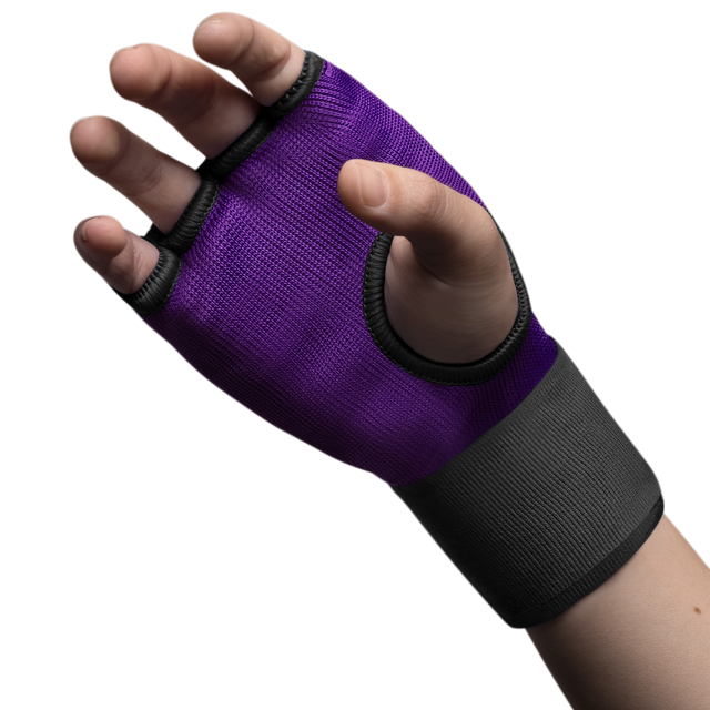Hayabusa Binnenhandschoenen Quick Gel - Paars/Zwart