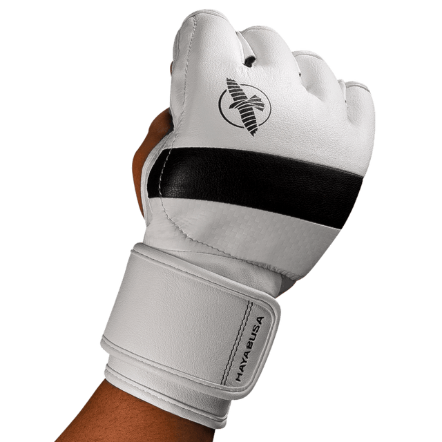 Hayabusa MMA Handschoenen T3 - Wit/Zwart