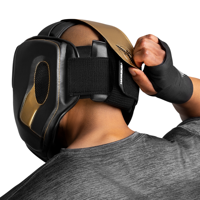 Kask bokserski Hayabusa T3 – Czarny/Złoty