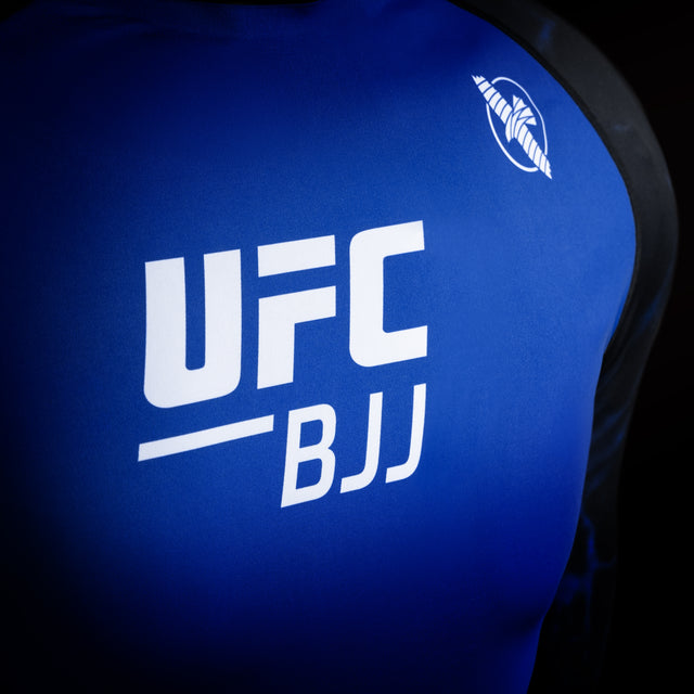 Hayabusa x UFC BJJ Rashguard Long Sleeves – Blue/Black