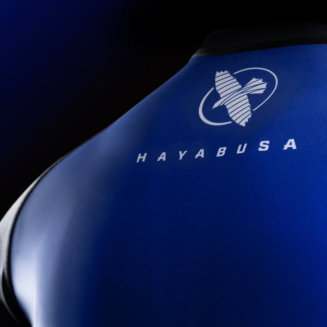 Hayabusa x UFC BJJ Rashguard Long Sleeves – Blue/Black